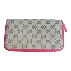Gucci Beige and Pink Women's Wallet